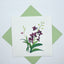 Hand Quilled Greeting Card Dendrobium Orchid #10522